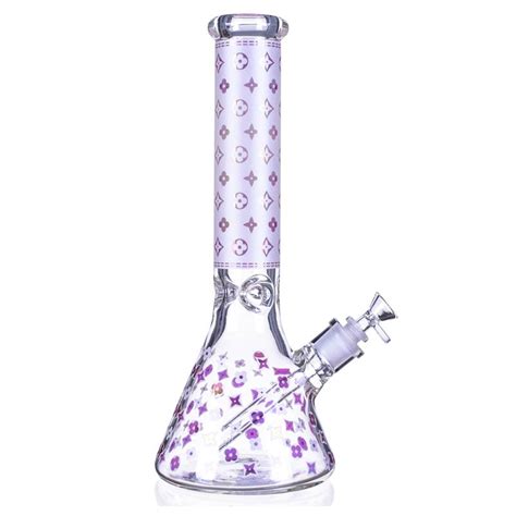 louis vuitton bong purple|Purple LV beaker bong – Kootz smoke shop.